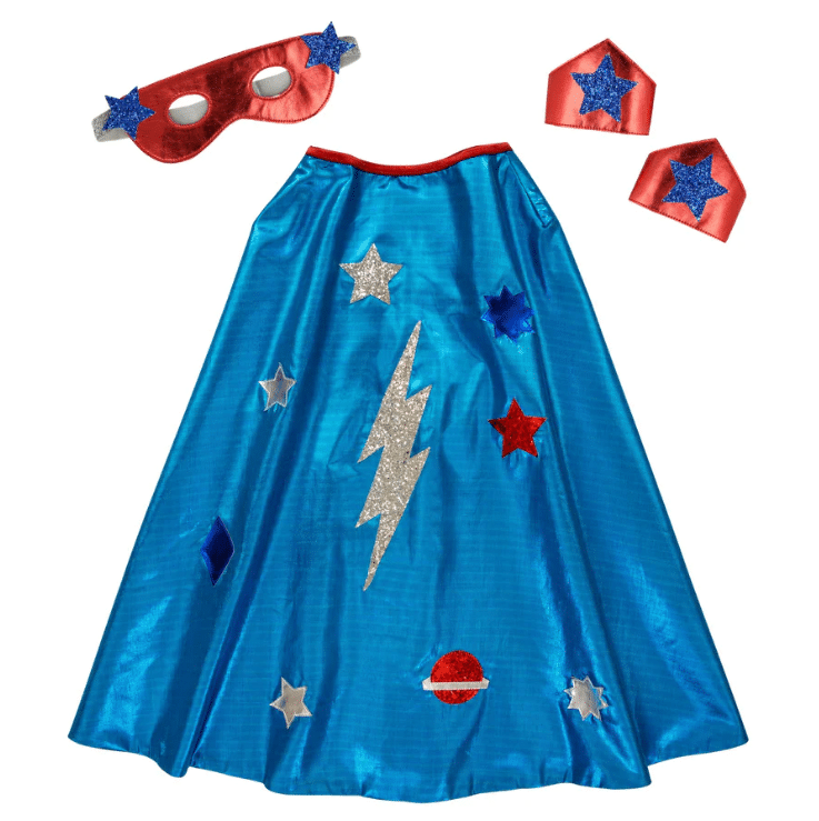 Mėlynas kostiumas "Super herojus"