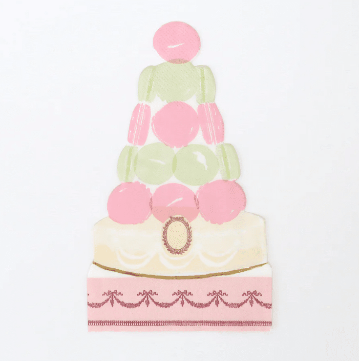 Servetėlės "Macarons piramidė"
