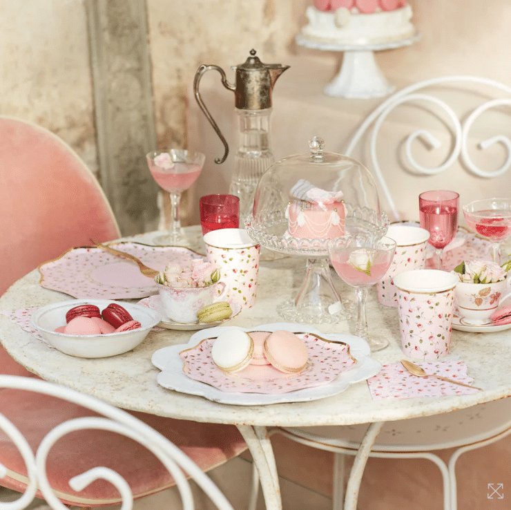 Didelės lėkštės “Ladurée Marie-Antoinette”