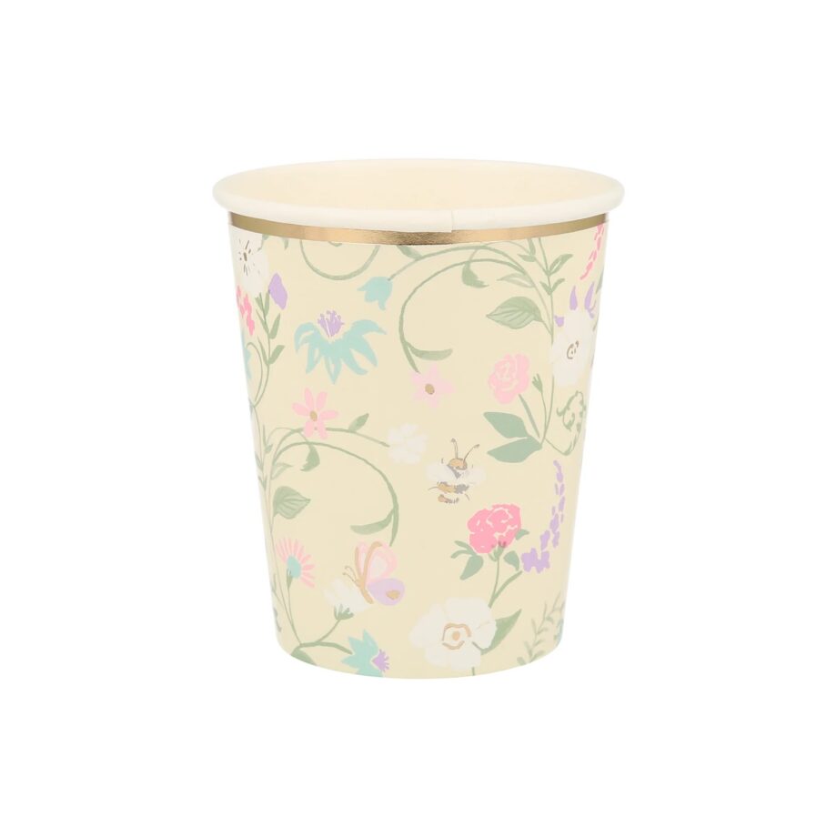 Puodeliai "Gėlėti Laduree Paris"