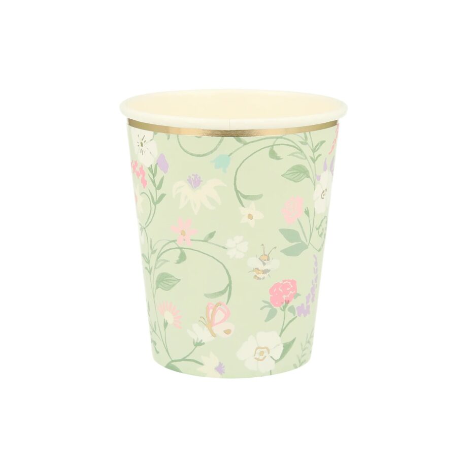 Puodeliai "Gėlėti Laduree Paris"