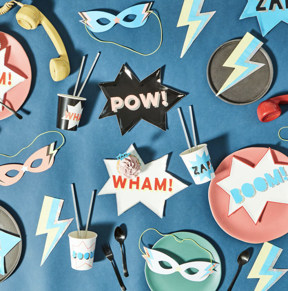 Lėkštės "Superherojai"