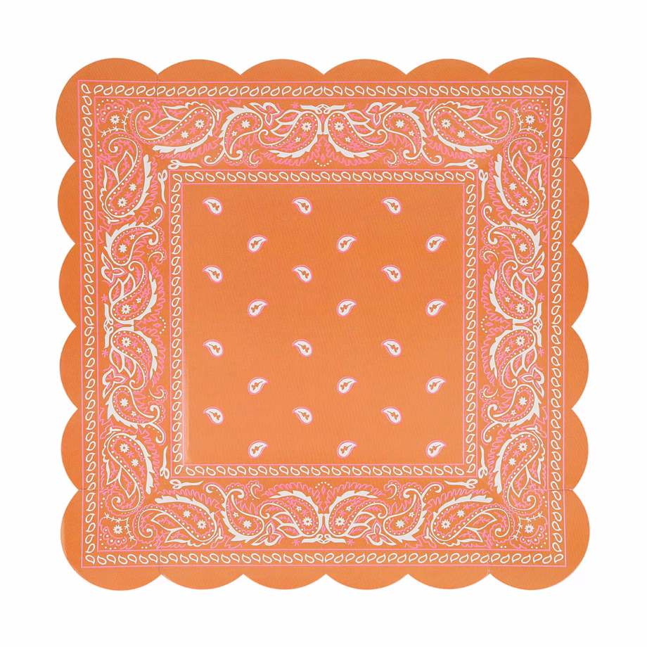 Kvadratinės lėkštės "Bandana"