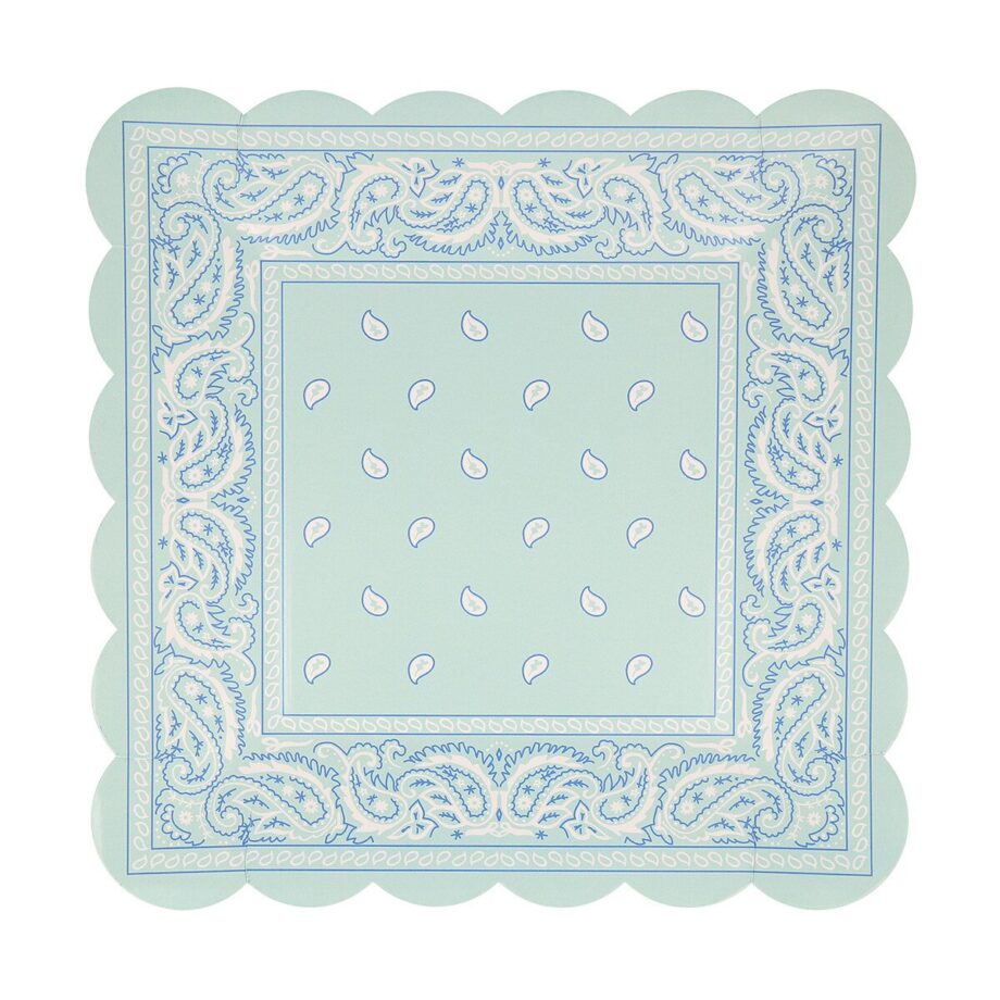 Kvadratinės lėkštės "Bandana"