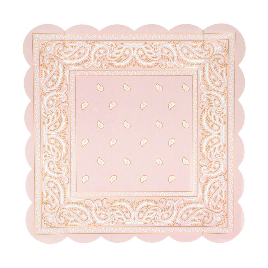 Kvadratinės lėkštės "Bandana"