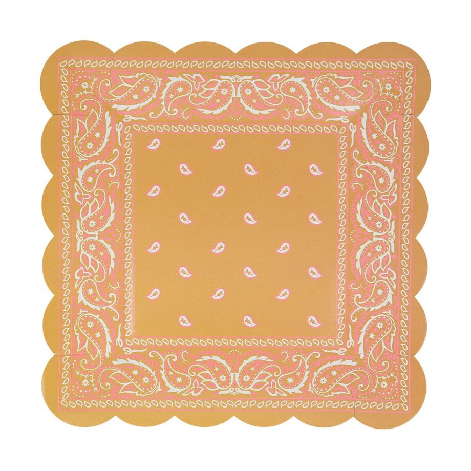 Kvadratinės lėkštės "Bandana"