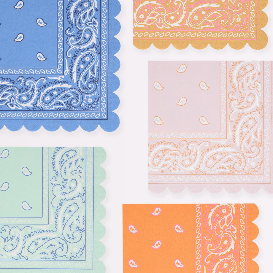 Didelės servetėlės "Bandana"